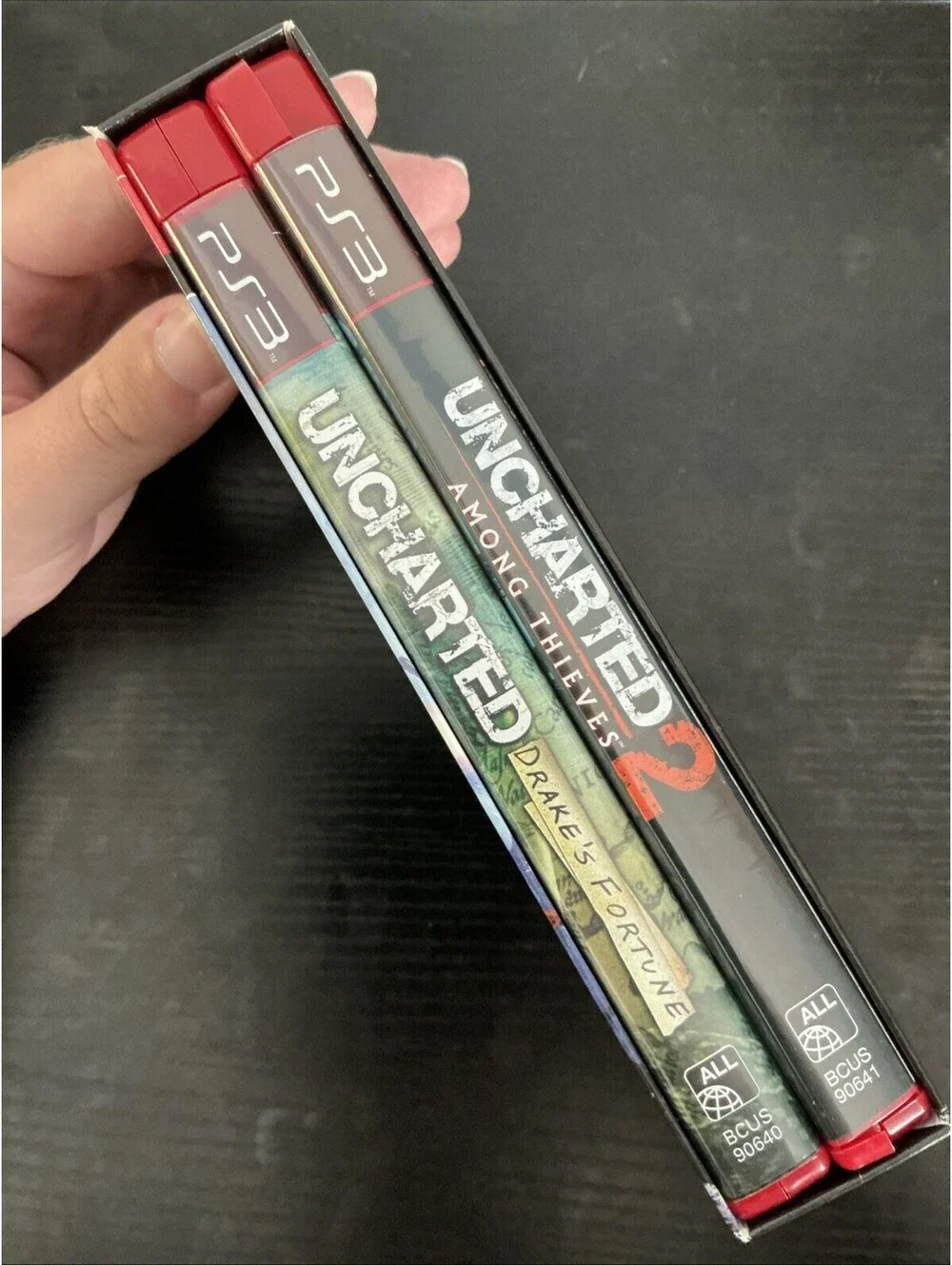Uncharted 1 & 2 Pak - Sony PlayStation 3 - CIB - Tested